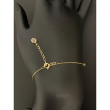 Load image into Gallery viewer, 18K Gold Bracelet Infinity 7 inches plus 1 inch extension 2.04 grams - Rafant