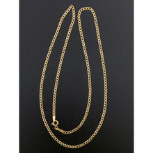 Load image into Gallery viewer, 18K Gold Necklace Chain Curb 20 inches 1.96 grams - Rafant