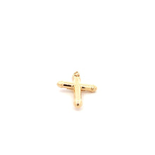 Load image into Gallery viewer, 18K Yellow Gold Pendant Cross Jesus Christ Religious 1.67 grams - Rafant