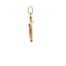 Load image into Gallery viewer, 18K Gold Pendant Cross Jesus Christ Religious 1.30 grams - Rafant