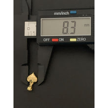 Load image into Gallery viewer, 18K Gold Pendant Puffed Heart 0.51 grams - Rafant