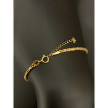 Load image into Gallery viewer, 18K Gold Bracelet Link 6.25 inches plus 1 inch extension 1.48 grams - Rafant