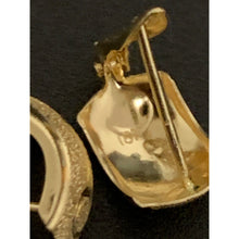 Load image into Gallery viewer, 18K Gold Earrings French Clips 1.31grams - Rafant
