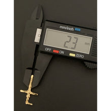 Load image into Gallery viewer, 18K Saudi Gold Cross Pendant - Rafant