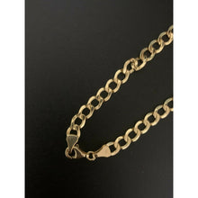Load image into Gallery viewer, 18K Saudi Gold Bracelet Cable Link Chain Size 8" - Rafant