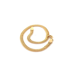 Load image into Gallery viewer, 18K Yellow Gold Bracelet Sedusa Chain 1.83 grams Size 7 inches - Rafant