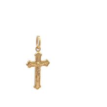 Load image into Gallery viewer, 18K Gold Pendant Cross Jesus Christ Religious 0.70 grams - Rafant