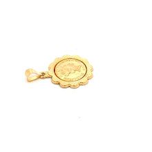 Load image into Gallery viewer, 18K Yellow Gold Pendant Queen Crown 1.07 grams - Rafant