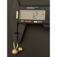 Load image into Gallery viewer, 18K Gold Ring Ball 1.32 grams Size 6 - Rafant