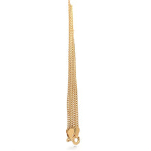 Load image into Gallery viewer, 18K Yellow Gold Bracelet Sedusa Chain 1.83 grams Size 7 inches - Rafant