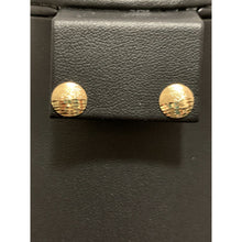 Load image into Gallery viewer, 18K Gold Earrings Stud Round Circle 0.77 grams - Rafant