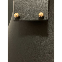 Load image into Gallery viewer, 18K Gold Earrings Stud Balls Polished Small 1.26 grams - Rafant