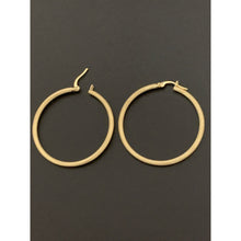 Load image into Gallery viewer, 18K Gold Earrings Hoops Loops 2.05 grams - Rafant