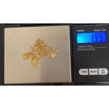 Load image into Gallery viewer, 18K Gold Necklace Curb Chain 20 inches 1.99 grams - Rafant