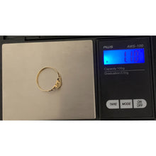 Load image into Gallery viewer, 18K Gold Ring Heart 1.10 grams Size 8.5 - Rafant