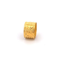 Load image into Gallery viewer, 18K Yellow Gold Ring Fortune Lucky Ring Adjustable 1.87 grams Size 5 - Rafant