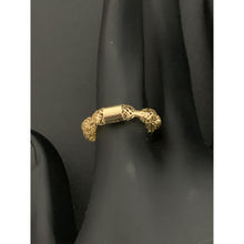 Load image into Gallery viewer, 18K Gold Ring Soft Mesh 0.53 grams Size 5 Dainty Lightweight Delicate - Rafant