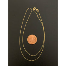 Load image into Gallery viewer, 18K Gold Necklace Chain 18 inches 0.73 grams - Rafant