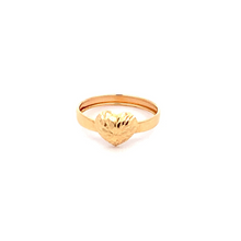 Load image into Gallery viewer, 18K Gold Ring Heart Size 4 - Rafant