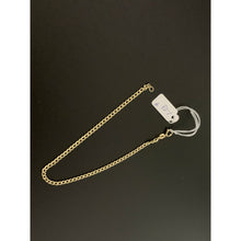 Load image into Gallery viewer, New Real 18k Saudi Gold Curb Link Chain Bracelet Size 7" - Rafant