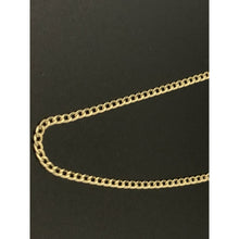 Load image into Gallery viewer, New Real 18k Saudi Gold Curb Link Chain Bracelet Size 7" - Rafant
