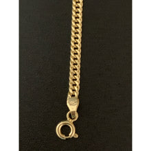 Load image into Gallery viewer, 18K Gold Chain Necklace Real Saudi Gold Curb 18" - Rafant