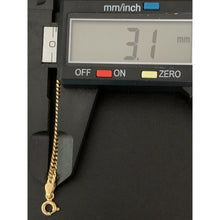 Load image into Gallery viewer, 18K Gold Chain Necklace Real Saudi Gold Curb 18" - Rafant