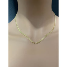 Load image into Gallery viewer, 18K Gold Chain Necklace Real Saudi Gold Curb 18" - Rafant