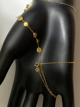 Load image into Gallery viewer, New Authentic 18K Saudi Gold 18" Necklace with Discs Circles Round Charms - Rafant