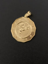 Load image into Gallery viewer, 18K Gold Pendant Queen Elizabeth Angel - Rafant