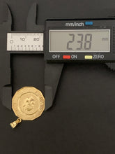 Load image into Gallery viewer, 18K Gold Pendant Queen Elizabeth Angel - Rafant