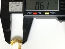 Load image into Gallery viewer, New 18K Saudi Gold Stud Earrings - Rafant