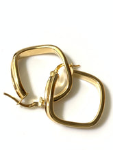 Load image into Gallery viewer, New Real 18K Saudi Gold Hoop Earrings - Rafant