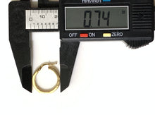 Load image into Gallery viewer, New 18K Saudi Gold Hoop Earrings - Rafant