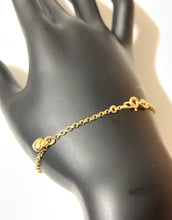 Load image into Gallery viewer, 18K Gold Bracelets Heart Star Charms Size 7 inches - Rafant
