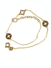 Load image into Gallery viewer, 18K Gold Bracelets  Charms Size 7.5 inches - Rafant