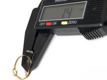 Load image into Gallery viewer, New Authentic Stamped 18K Saudi Gold Infinity Love Ring Size 7 - Rafant