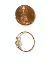 Load image into Gallery viewer, New Authentic Stamped 18K Saudi Gold Infinity Ring Size 6 - Rafant