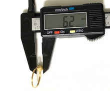 Load image into Gallery viewer, New Authentic Stamped 18K Saudi Gold Frosted Ball Ring Size 7.5 - Rafant