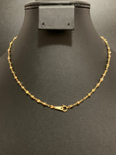 Load image into Gallery viewer, 18K Saudi Gold Necklace Beaded Balls 16" - Rafant