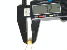 Load image into Gallery viewer, New Authentic 18K Saudi Gold 17.25" Necklace with Frosted Ball Pendant - Rafant