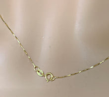 Load image into Gallery viewer, New Authentic 18K Saudi Gold 17.25" Necklace with Frosted Ball Pendant - Rafant