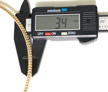 Load image into Gallery viewer, New Authentic 18K Saudi Gold 16" Omega Necklace 3 Tones Yellow White Rose Gold - Rafant