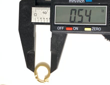 Load image into Gallery viewer, 18K Gold Loop Hoops Earrings Small - Rafant