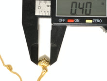 Load image into Gallery viewer, New Authentic 18K Saudi Gold 18" Necklace with Puffed Heart Pendant Small - Rafant