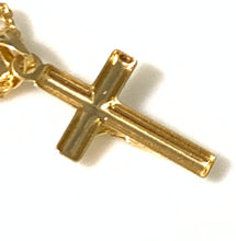Load image into Gallery viewer, New Authentic 18K Saudi Gold 17.75" Necklace with Cross Pendant - Rafant