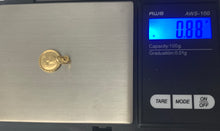 Load image into Gallery viewer, New Authentic Stamped 18K Saudi Gold Woman Lady Round Circle Pendant Small - Rafant