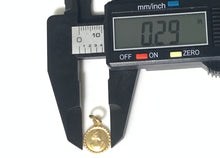 Load image into Gallery viewer, New Authentic Stamped 18K Saudi Gold Woman Lady Round Circle Pendant Small - Rafant