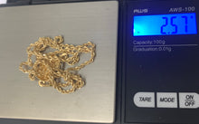 Load image into Gallery viewer, New Authentic 18K Saudi Gold 17.5" Necklace with Jesus Christ Face Pendant - Rafant