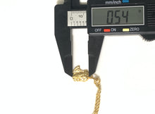 Load image into Gallery viewer, New Authentic 18K Saudi Gold 17.5" Necklace with Jesus Christ Face Pendant - Rafant